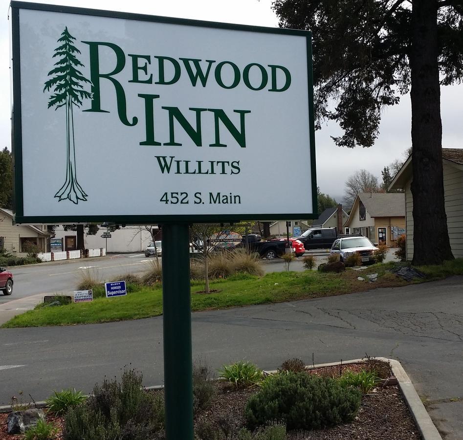 Redwood Inn Willits Eksteriør bilde